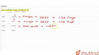 An edible sac fungus is  12  KINGDOM FUNGIMULTICELLULAR DECOMPOSERS  BIOLOGY  DINESH PUBLI [upl. by Audie662]