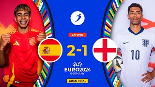 FINAL EUROCOPA  España vs Inglaterra por RADIO OVACION [upl. by Enyamart]