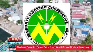 The Most Brown Out in 1 day Masbate Get Worl Record Ang Brown Out popularity Legendary [upl. by Idalla]