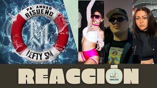 REACCION 🇦🇷  Lefty SM  Pa Andar Risueño 🌴🔥  Con Emiluv Jus y Cunco [upl. by Goodkin]