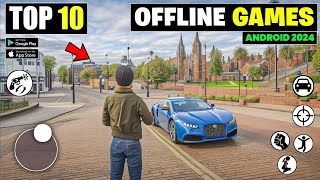 Top 10 Offline Games For Android  Best Offline Games For Android 2024 [upl. by Naugal]