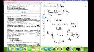 MODEL CHIMIE ORGANICĂ BACALAUREAT 2024  REZOLVAREA DETALIATĂ A SUBIECTULUI [upl. by Toh]