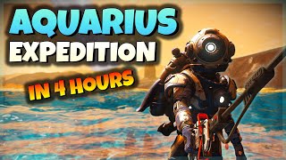 NMS Aquarius Expedition 15 In 4 HOURS  Full Guide  No Mans Sky [upl. by Yettie]