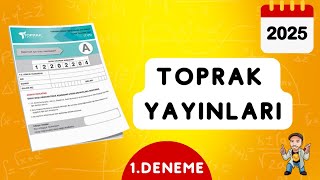 TOPRAK YAYINLARI TYT KURUMSAL DENEME MATEMATİK ÇÖZÜMLERİ [upl. by Nwahsit545]