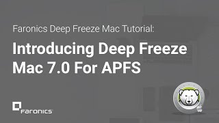 Introducing Deep Freeze Mac 70 for APFS [upl. by Anauqat426]