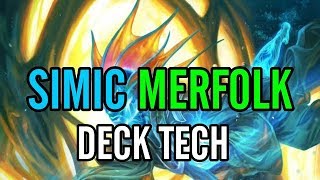 MTG Deck Tech Simic Merfolk in Ravnica Allegiance Standard [upl. by Darn]