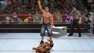 John Cena vs Batista SVR  2011  Extreme Rules  WWE SmackDown vs Raw 2011 [upl. by Shellie559]