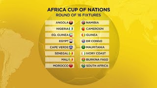 AFCON teams prepare for round of 16 [upl. by Carlyn]