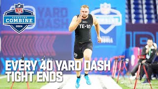 Every Tight Ends 40 Yard Dash [upl. by Esital140]