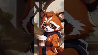 FURAFFINITY vtuber vtuberlore furry redpanda shorts short artist [upl. by Tobit368]