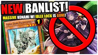 NEW MASSIVE BANLIST Best One In a Long Time BANLIST LIVE REACTION  YuGiOh Master Duel [upl. by Stinky]