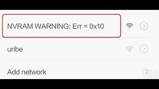 NVRAM WARNING Err0x10 Error Solved [upl. by Hpseoj]