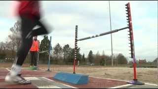 Atletiekunie  Hurkhoog  springen [upl. by Cirdec865]