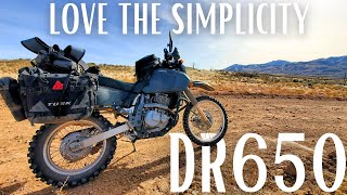 Love The Simplicity Of The Suzuki DR650 [upl. by Alimhaj]