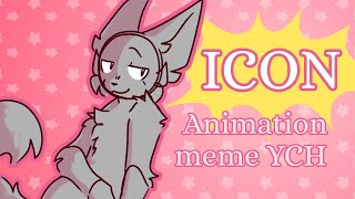 Closed YCH ICON  Animation meme [upl. by Effy501]