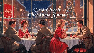 🎄1950s christmas songs playlist 🎅 Vintage Holiday Songs for a Cozy Festive Vibe [upl. by Eldon211]