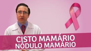 Qual a diferença de cisto mamário e nódulo mamário  IMEB [upl. by Liauqram]