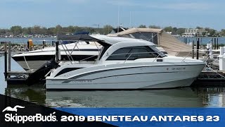 2019 Beneteau Antares 23 Cruiser Boat Tour SkipperBuds [upl. by Porter]