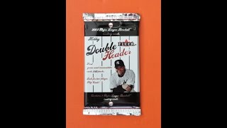 Derek Jeter stops by for a 2003 FLEER DOUBLE HEADER Original 2000 pack rip [upl. by Jaret]