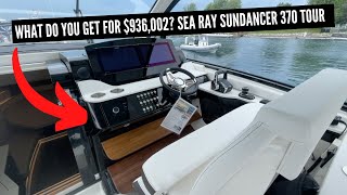 Sea Ray Sundancer 370 OB Yacht Review amp Tour [upl. by Ibby]