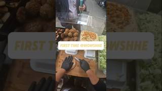 Part 1 fist time at Wowshee wowshee london falafel egyptianfood tameya foodielondon [upl. by Aicnerolf]