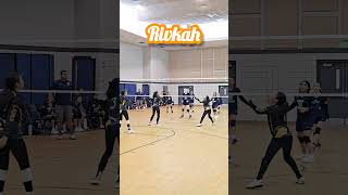 Setter Fakes a Set and Passes To The Opposing Team And Scores Amazing Play setter 4k volleyball [upl. by Schreibman]