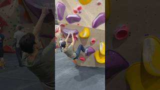 🟣V5V6 Pinchy power boulder bouldering climbing fitness [upl. by Zurkow189]