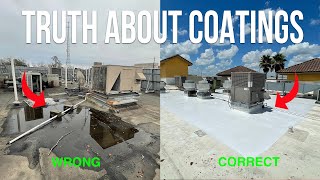 ARE FLAT ROOF COATINGS GOOD TPO PVC TORCH ETC [upl. by Abbott]