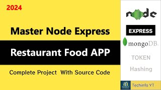 Node js Restaurant project  Node js Project  Master node js 2024 [upl. by Esyli]