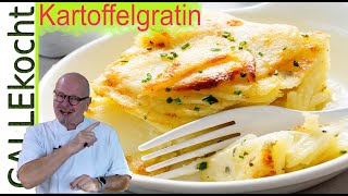 Wahnsinn Kartoffelgratin ohne Käse  Frech lecker und Vegan Rezept [upl. by Lindblad55]