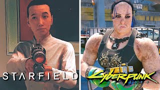 quotStarfields Combat is better than Cyberpunk 2077quot [upl. by Aelahs]