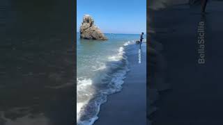 Cose vedere in Sicilia la spiaggia delle Grotte di Mongiove [upl. by Acilef]