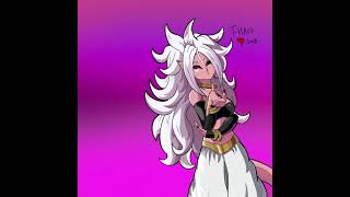 Android 21 drawing on procreate dragonballfanart drawing foryou art anime fypyoutube fypシ゚ [upl. by Eustashe240]