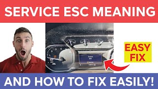 What Does Service ESC Mean and How to Fix It [upl. by Osy]