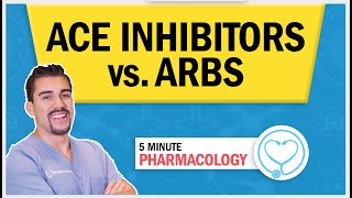 Pharmacology ACE Inhibitors vs ARBs  Antihypertensive l Lisinopril Losartan for NCLEX RN LPN [upl. by Einahpts222]