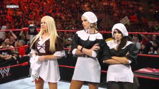 WWE Raw Michelle Mccool amp Layla amp Jillian Vs Melina amp Kelly Kelly amp Mickie James [upl. by Barthelemy]