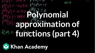 Polynomial approximation of functions part 4 [upl. by Mazel653]