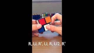 rubiks cube oplossing 2x2 Nederlands [upl. by Radke]