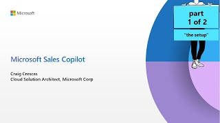 Microsoft Sales Copilot and Dynamics 365 Sales  Part I The Setup [upl. by Htebazileyram242]