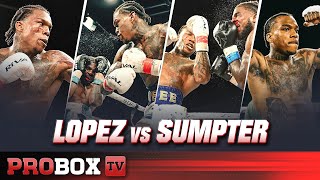 PELEA COMPLETA  NAJEE LOPEZ VS STEVEN SUMPTER  ProBoxTV [upl. by Wyon41]