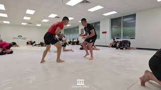 Andrew Tackett training for Combat Jiu Jitsu with Kody Steele  Brazilian Fight Factory [upl. by Ameehs433]