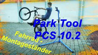 Fahrrad Montageständer Park Tool PCS 102  Warum braucht man ihn [upl. by Kirrad]