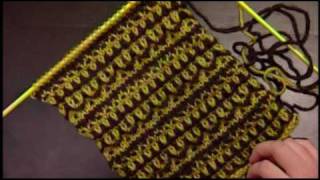 Fallen Leaves KnitAlong Pt 2 on Knitting Daily TV 502 [upl. by Bliss627]