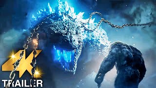 GODZILLA X KONG THE NEW EMPIRE Super Extended Trailer 4K ULTRA HD 2024 [upl. by Yelyk351]