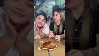 Mukbang Bánh Tráng Muối Bò Vân Nguyễn banhtrangvannguyen [upl. by Ullund]