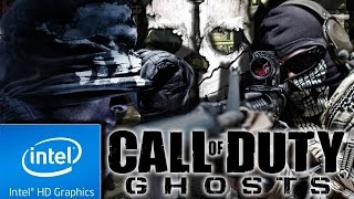 CALL OF DUTY  GHOSTS LOW END PC 4 GB RAM INTEL HD 4000 i33110M [upl. by Rosario]