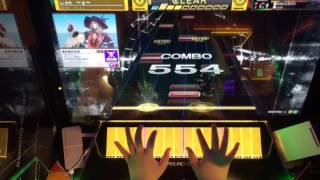 【CHUNITHM】BBKKBKKWORLDS END戻AJ 手元 [upl. by Edlun]