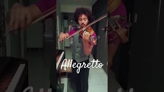 Allegretto Suzuki 1 Violin suzukiviolin violino [upl. by Esiled991]