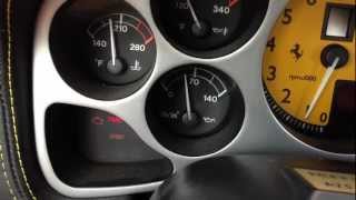 Ferrari 360 oil pressure at idle [upl. by Ahsercul]