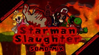 FNF Mario’s Madness V2  Starman Slaughter  SBMBMix [upl. by Oilalue]